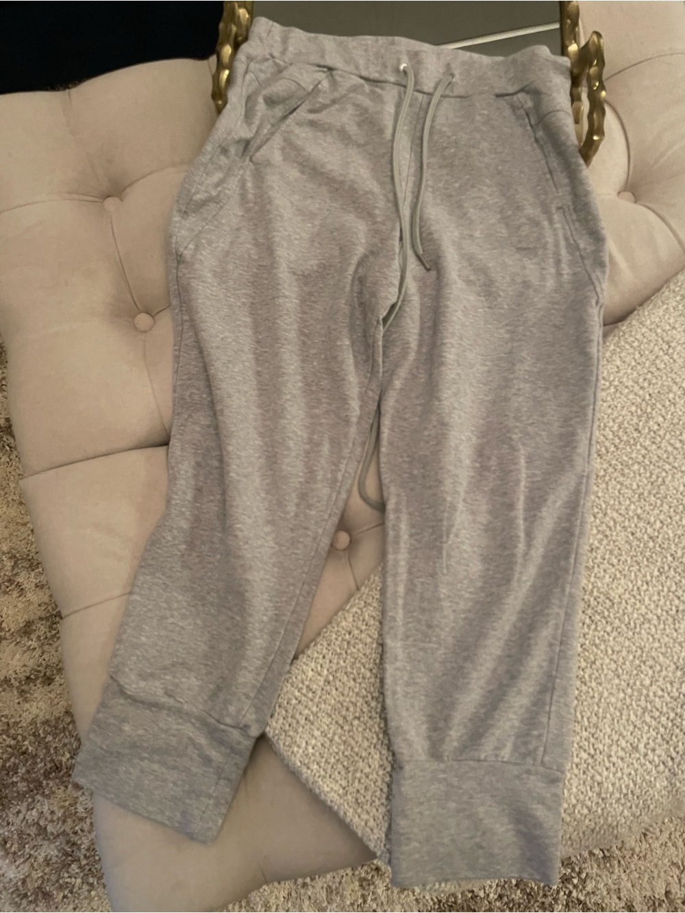 Hanro Light Gray Track Pants Joggers(NWOT)